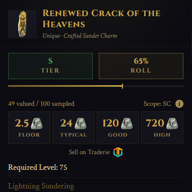 Live trade values powered by Traderie